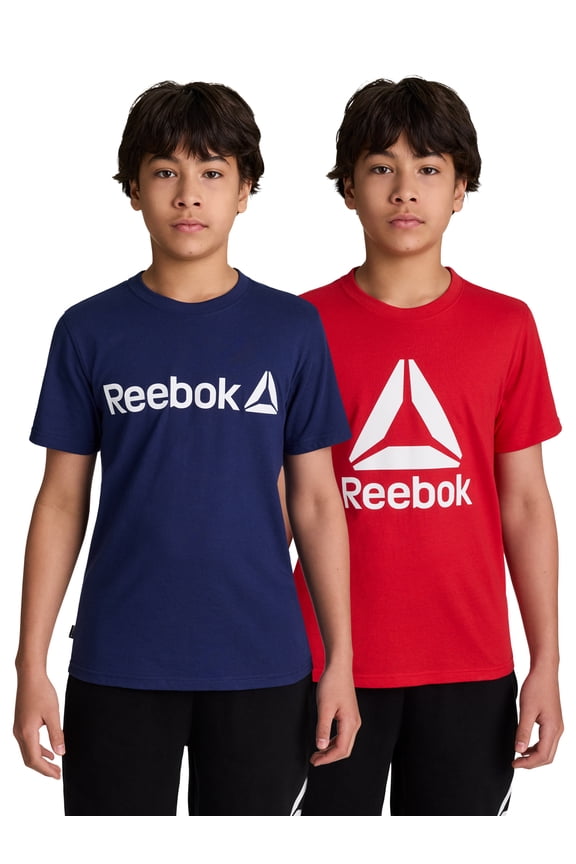 Boy's Athletic Core T-Shirt, 2-Pack, Sizes 4-18