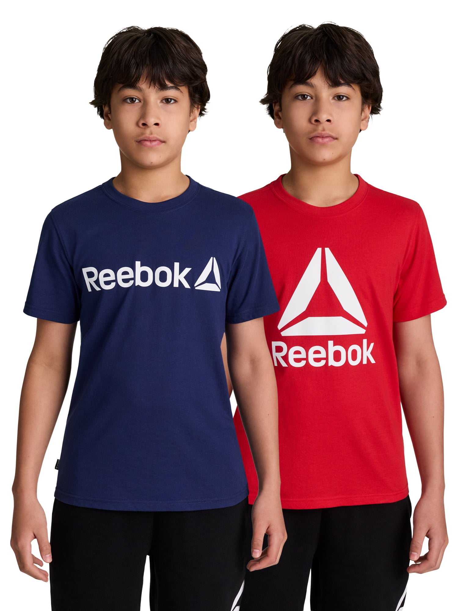 Reebok Boy's Athletic Core T-Shirt, 2-Pack, Sizes 4-18