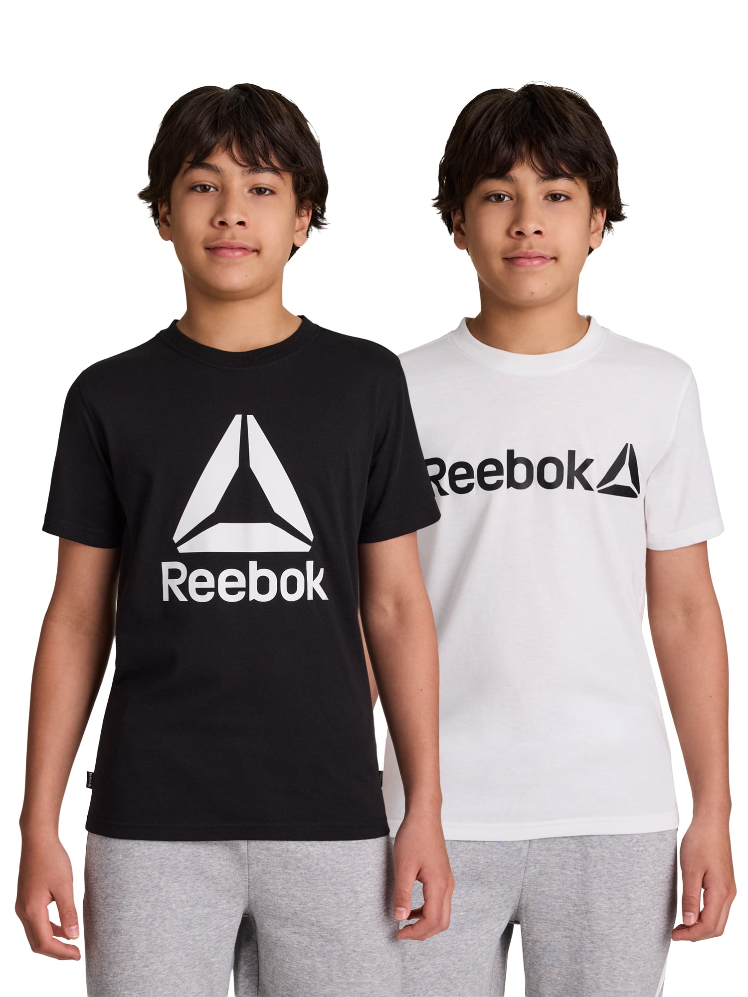 Reebok Boy's Athletic Core T-Shirt, 2-Pack, Sizes 4-18