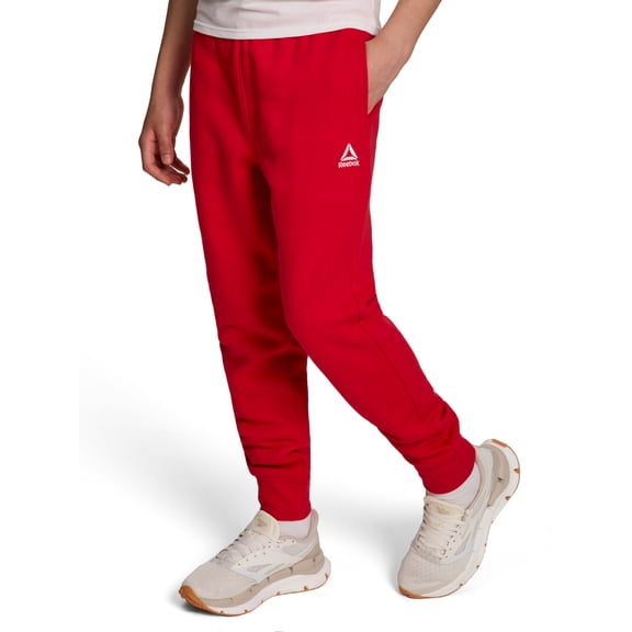 Reebok Boy's Athletic Game Day Performance Fleece Jogger Pants, Sizes 4-18