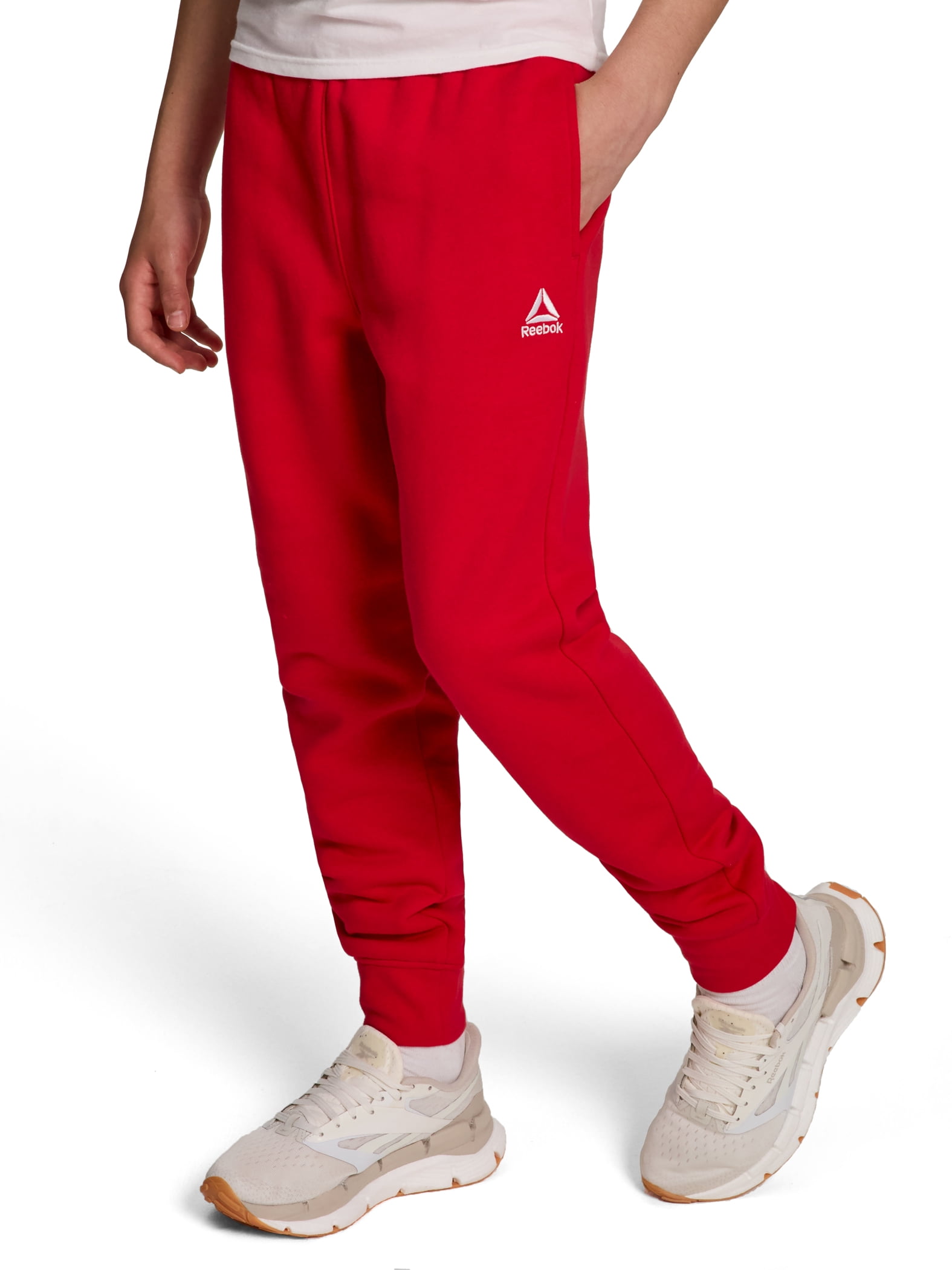 Reebok Boy's Athletic Game Day Performance Fleece Jogger Pants, Sizes 4-18