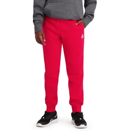 Reebok Boy's Athletic Game Day Performance Fleece Jogger Pants, Sizes 4-18