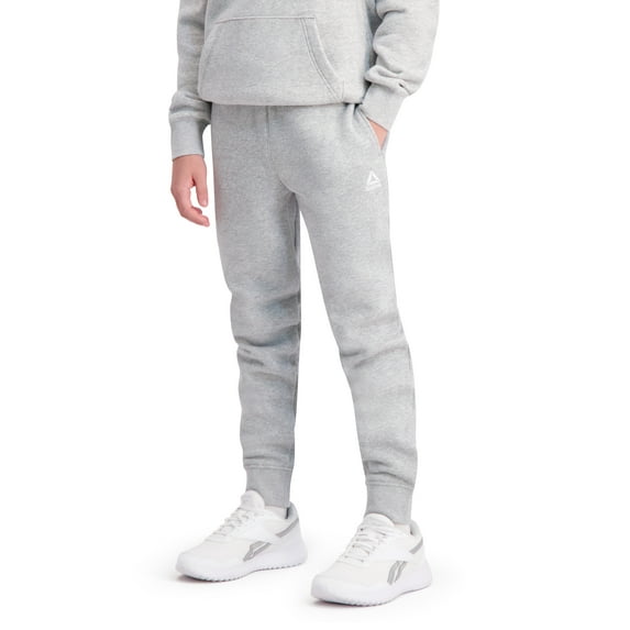 Reebok Boy's Athletic Game Day Performance Fleece Jogger Pants, Sizes 4-18