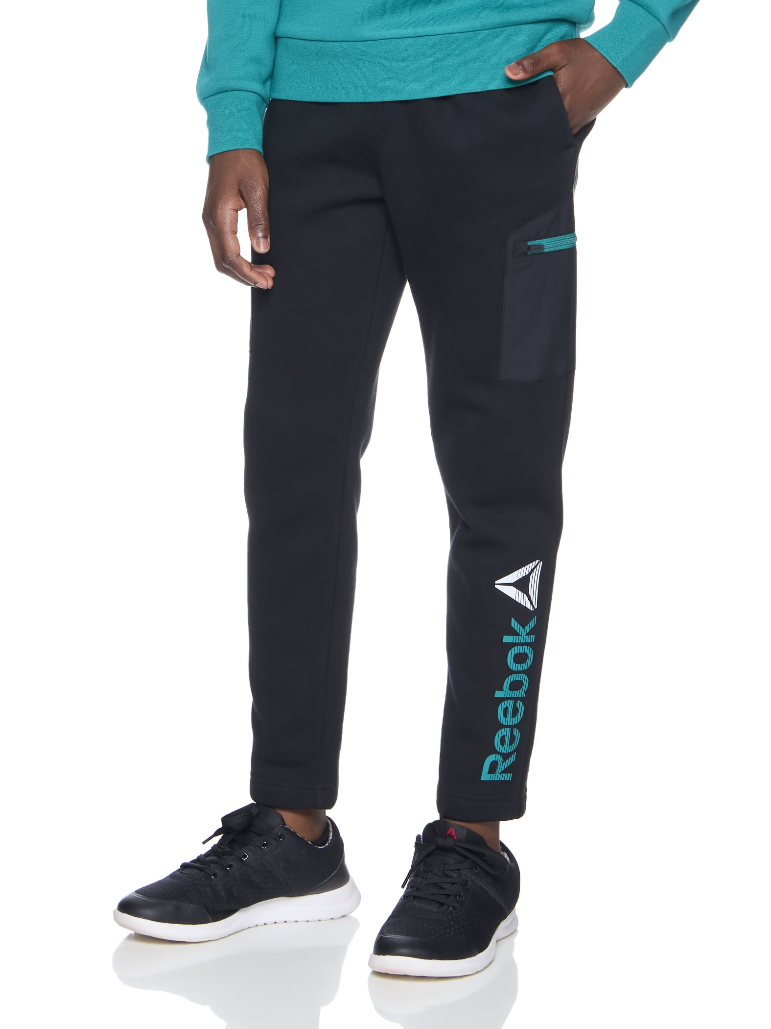Reebok Boy's Athletic Energetic Pant, Sizes 4-18 - Walmart.com Reebok Boy's Athletic Energetic Pant, Sizes 4-18 - Walmart.com