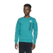 Reebok Boy's Athletic Fleece Crewneck Sweatshirt, Sizes 4-18