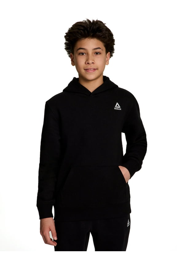 Boy's Athletic Game Day Fleece Pullover Hoodie, Sizes 4-18