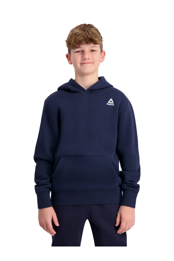 Boy's Athletic Game Day Fleece Pullover Hoodie, Sizes 4-18