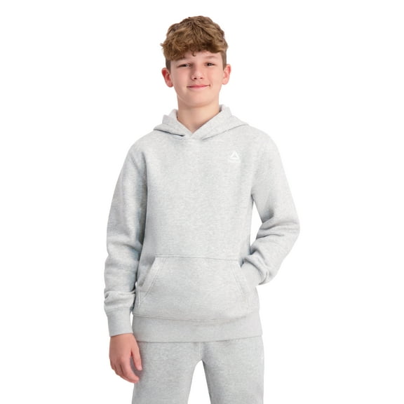 Reebok Boy's Athletic Game Day Fleece Pullover Hoodie, Sizes 4-18