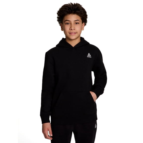 Reebok Boy's Athletic Game Day Fleece Pullover Hoodie, Sizes 4-18