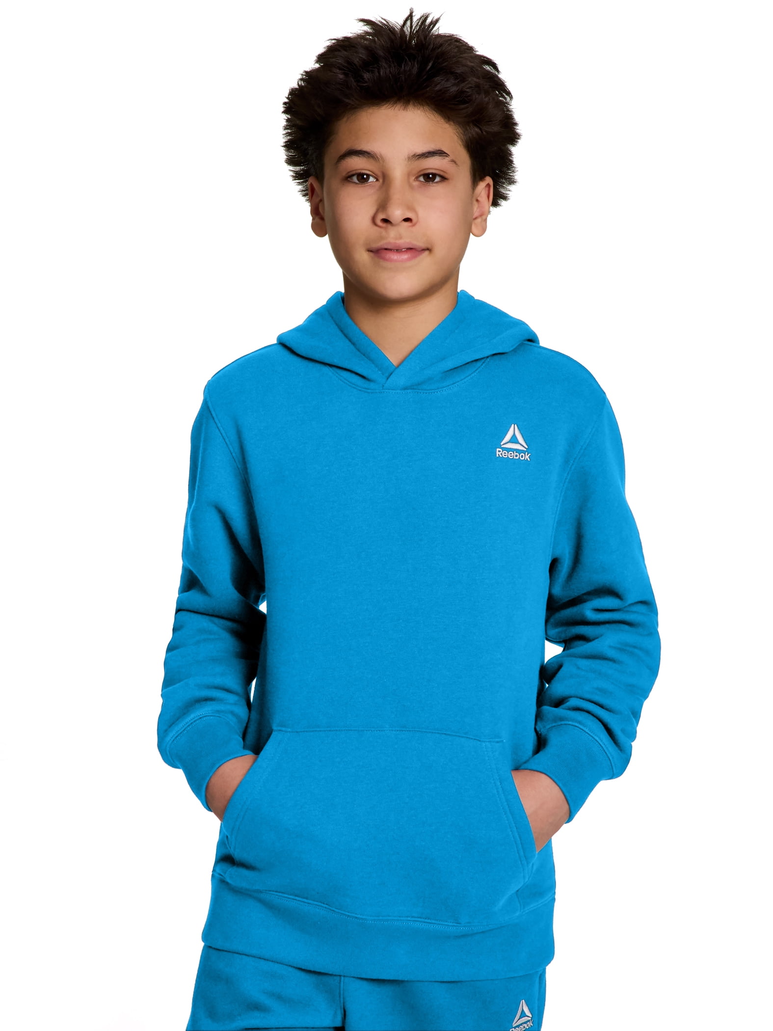 Reebok Boy's Athletic Game Day Fleece Pullover Hoodie, Sizes 4-18