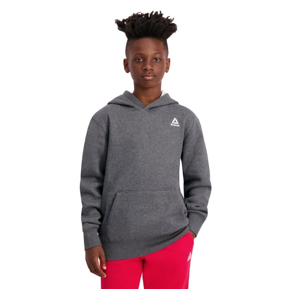 Reebok Boy's Athletic Game Day Fleece Pullover Hoodie, Sizes 4-18