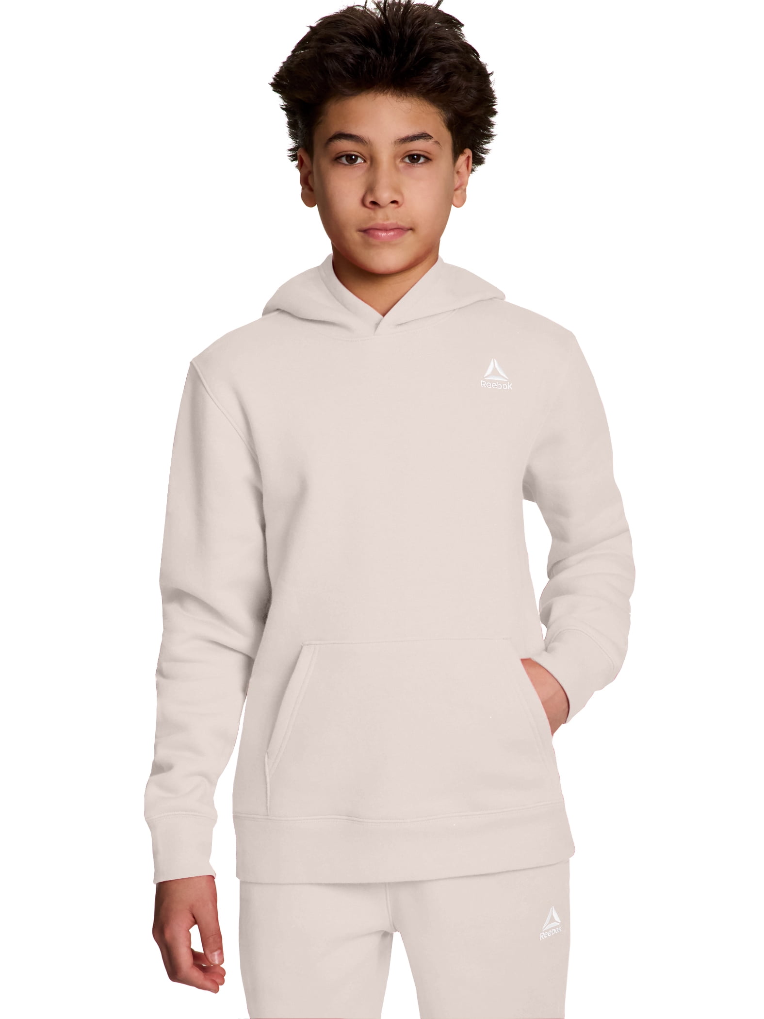 Reebok Boy's Athletic Game Day Fleece Pullover Hoodie, Sizes 4-18