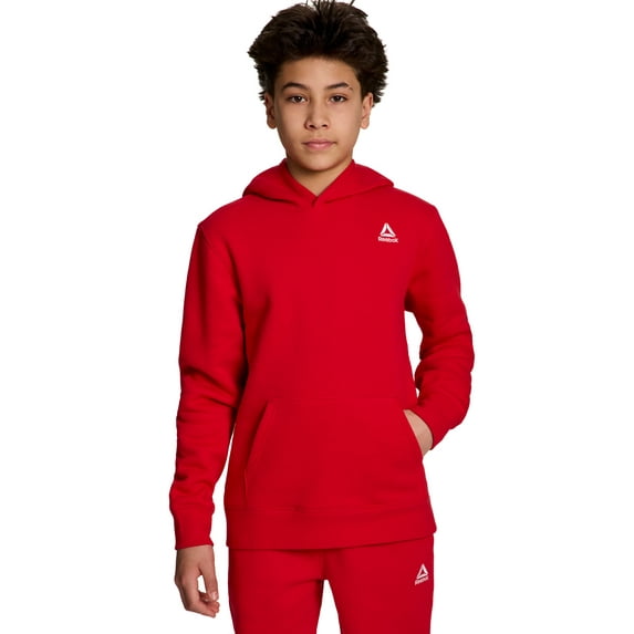 Reebok Boy's Athletic Game Day Fleece Pullover Hoodie, Sizes 4-18