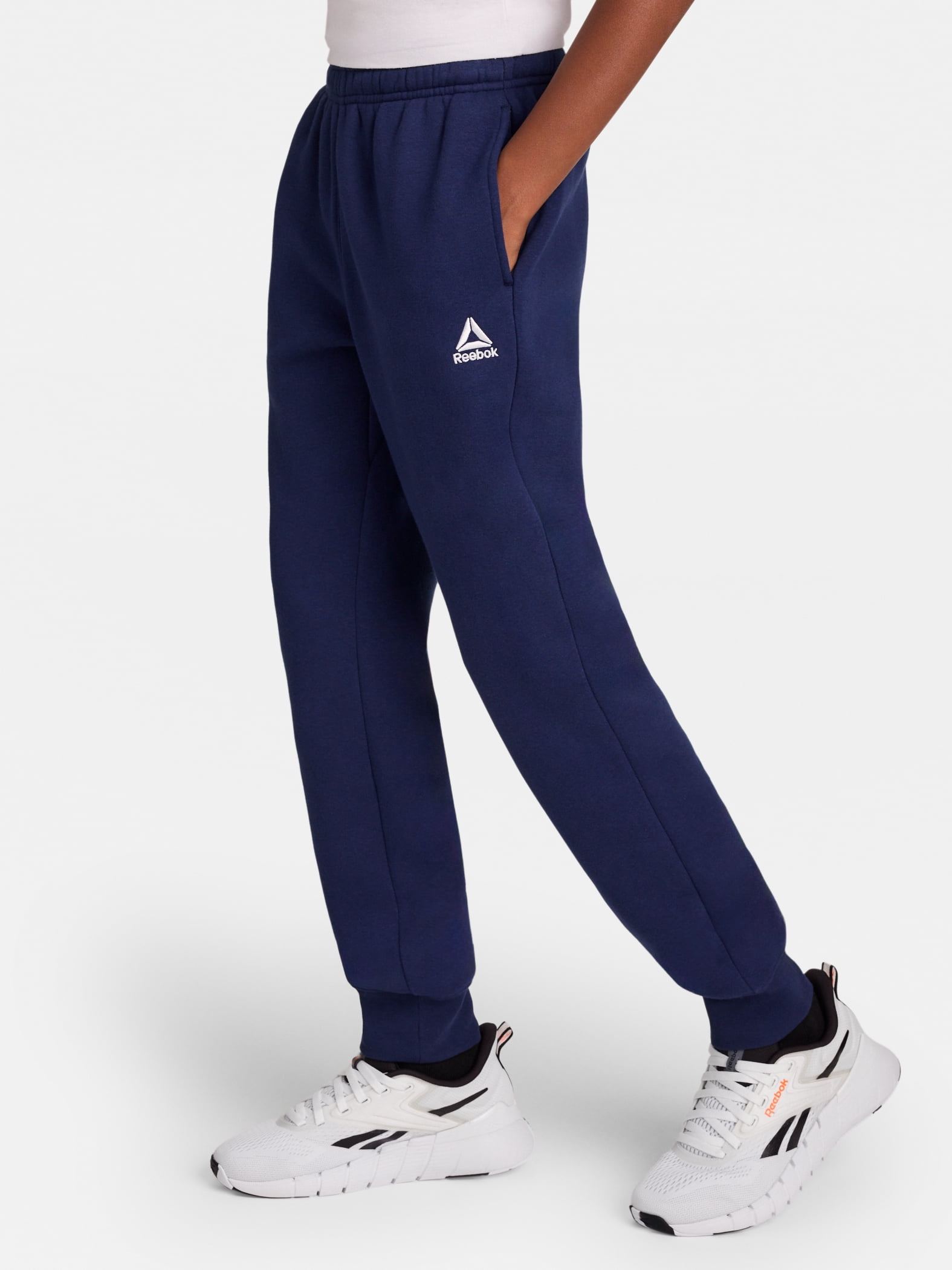 Reebok Boy's Athletic Game Day Performance Fleece Jogger Pants, Sizes 4-18