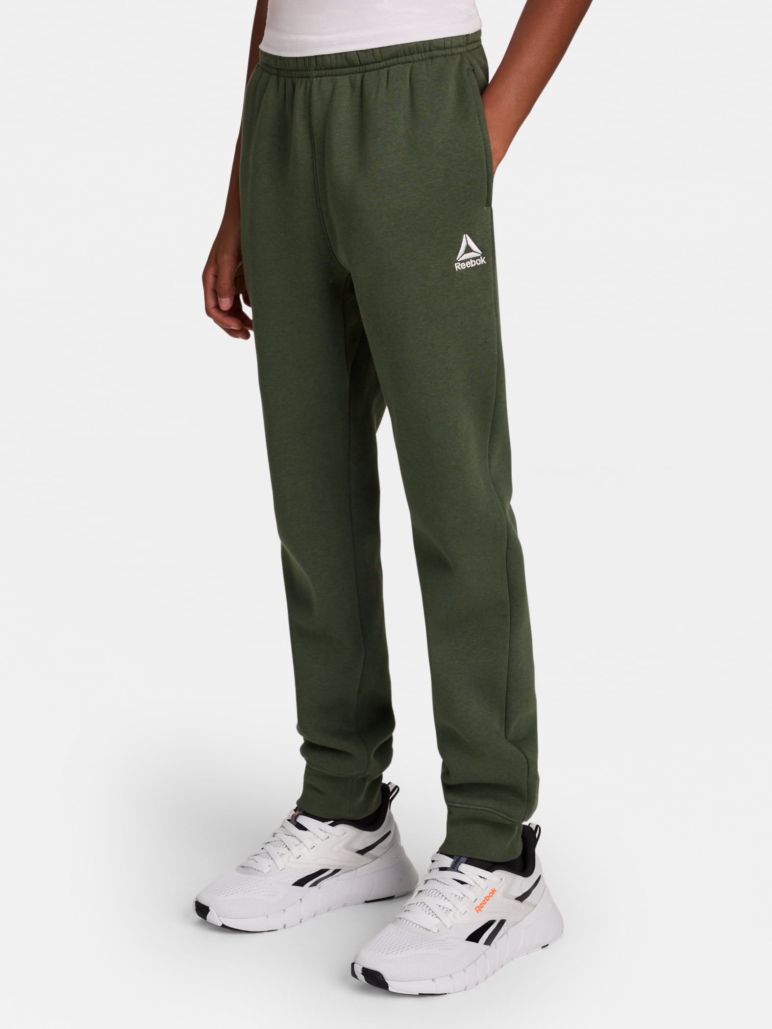 Reebok Boy's Athletic Game Day Performance Fleece Jogger Pants, Sizes 4-18