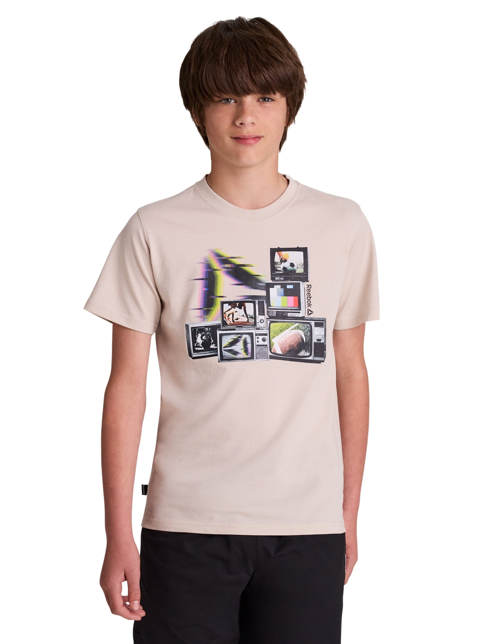 Reebok Boy's Short Sleeve Graphic T-Shirt, Sizes 4-18