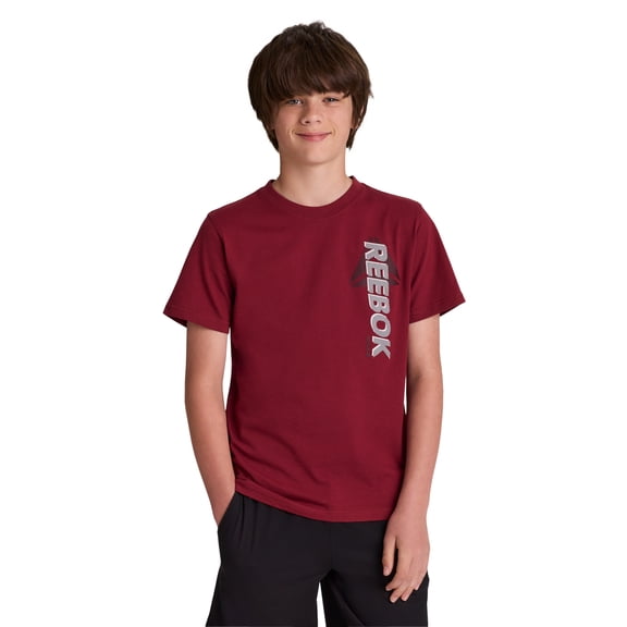 Reebok Boy's Short Sleeve Graphic T-Shirt, Sizes 4-18