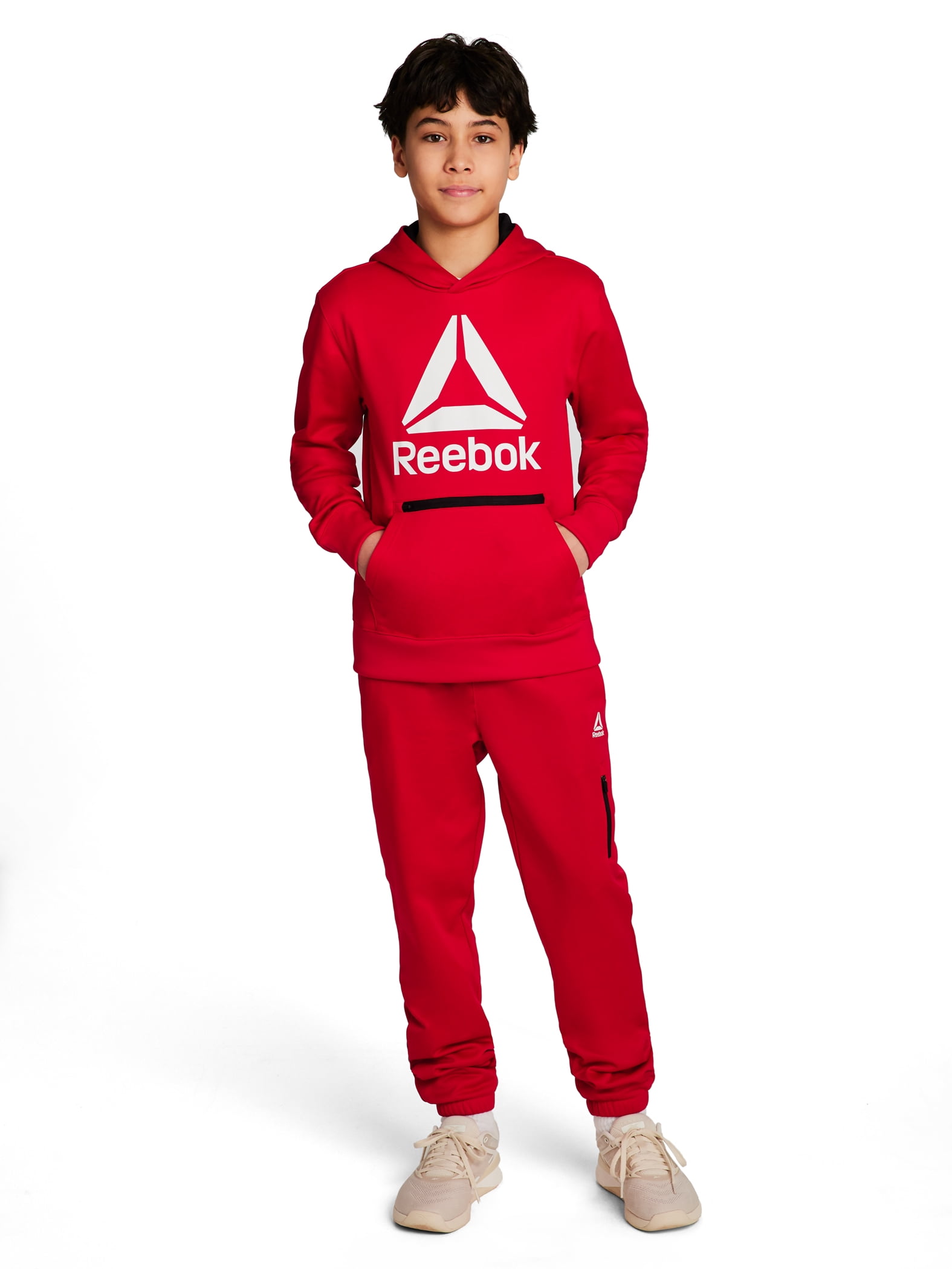 Reebok Boy's Athletic Level Up Hoodie & Jogger, 2-Piece Set, Sizes 4-18