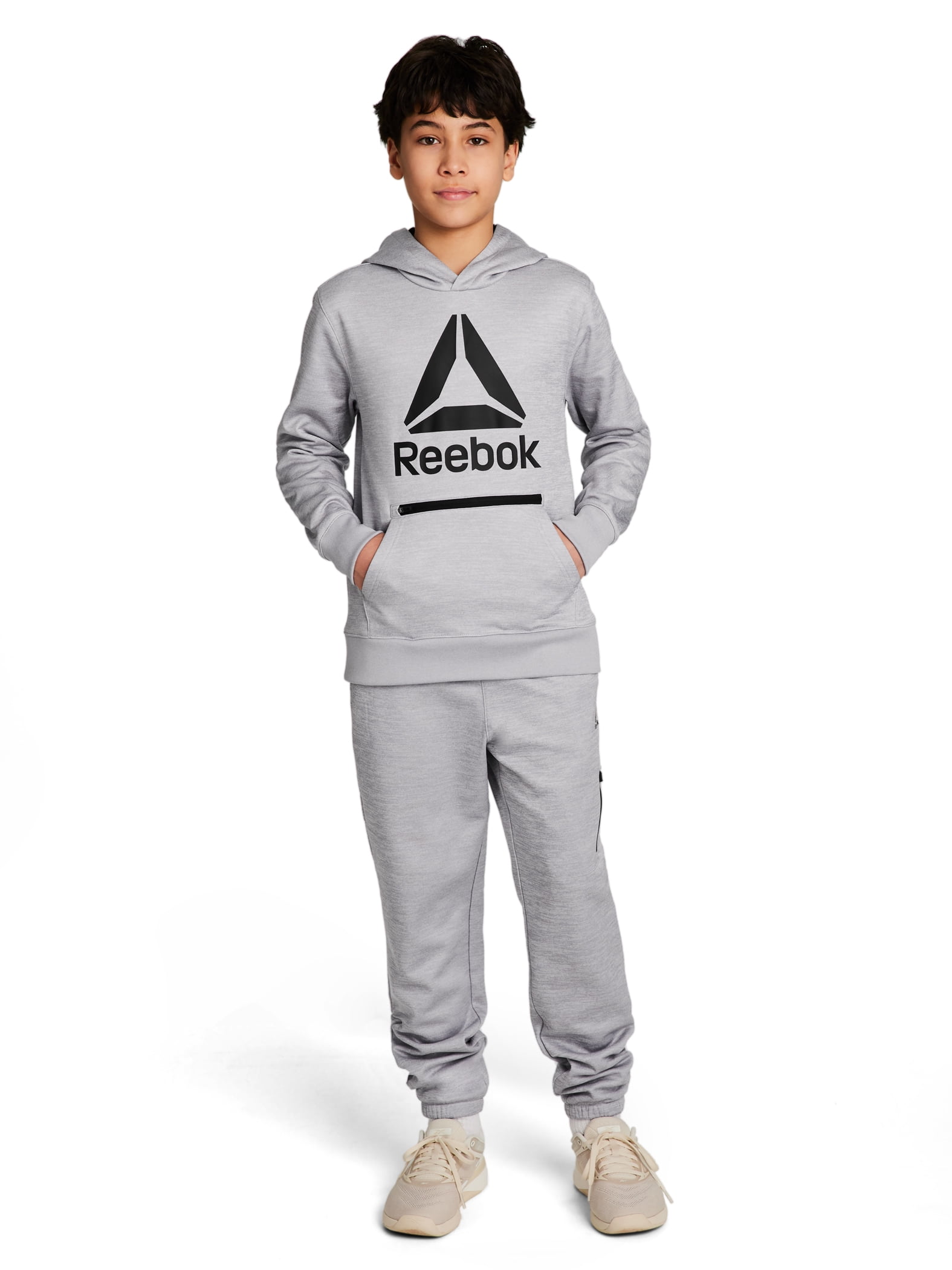 Reebok Boy's Athletic Level Up Hoodie & Jogger, 2-Piece Set, Sizes 4-18
