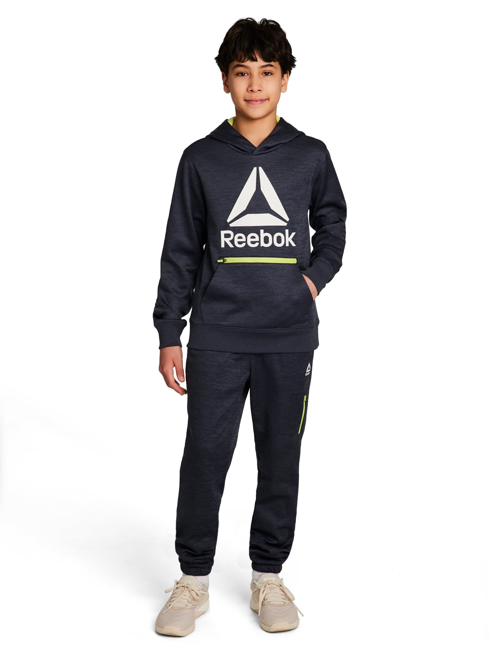 Reebok Boy's Athletic Level Up Hoodie & Jogger, 2-Piece Set, Sizes 4-18