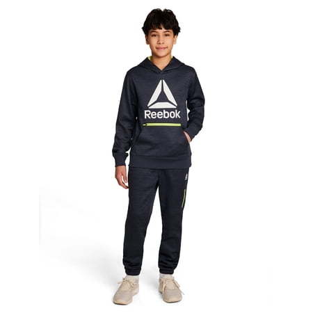 Reebok Boy's Athletic Level Up Hoodie & Jogger, 2-Piece Set, Sizes 4-18