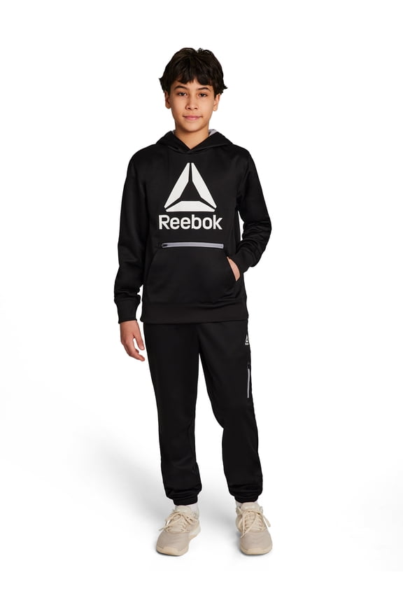 Boys Athletic Level Up Hoodie and Jogger Pants Set, 2-Piece, Sizes 4-18