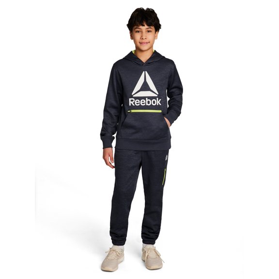 Reebok Boy's Athletic Level Up Hoodie & Jogger, 2-Piece Set, Sizes 4-18