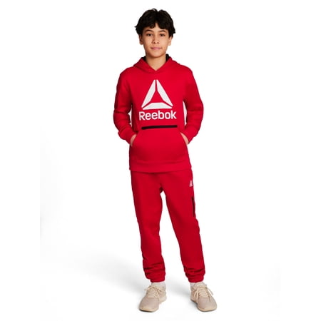 Reebok Boy's Athletic Level Up Hoodie & Jogger, 2-Piece Set, Sizes 4-18