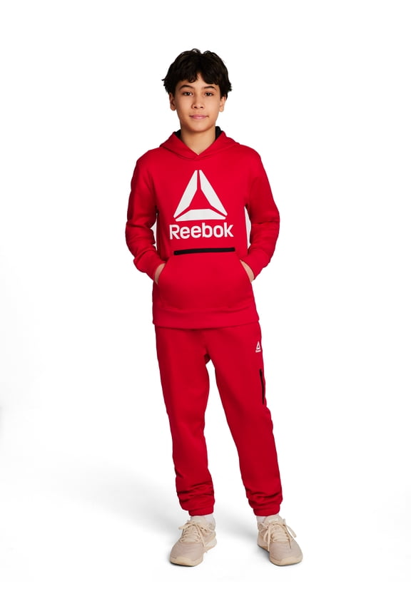 Boys Athletic Level Up Hoodie and Jogger Pants Set, 2-Piece, Sizes 4-18