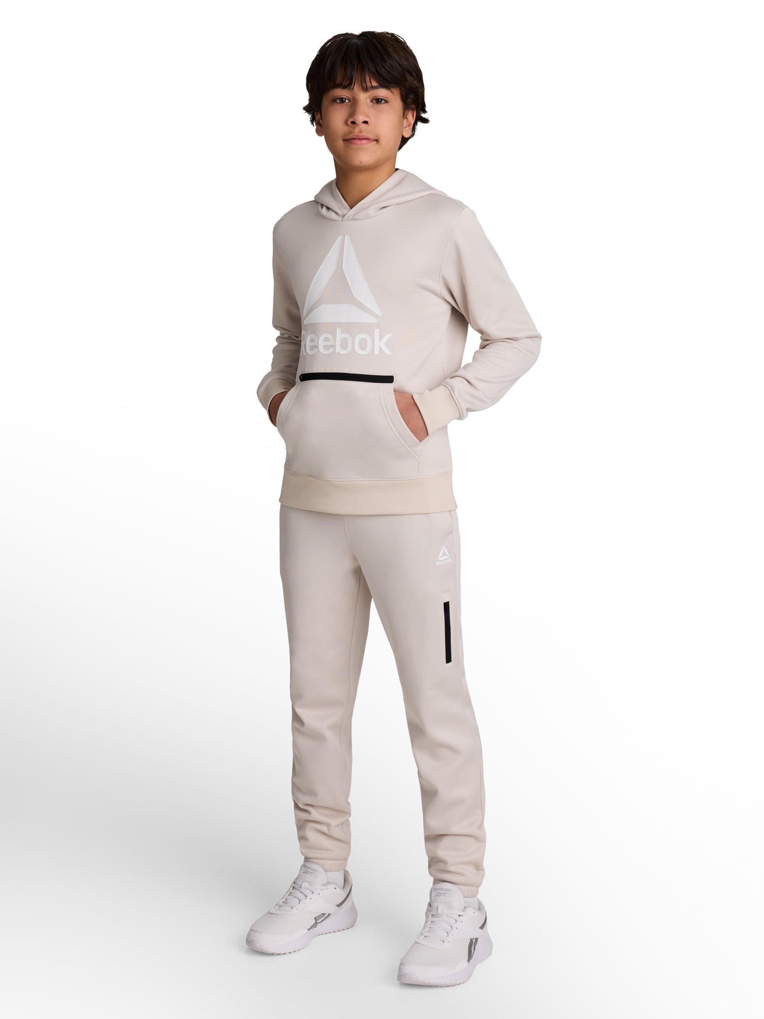 Reebok Boy's Athletic Level Up Hoodie & Jogger, 2-Piece Set, Sizes 4-18