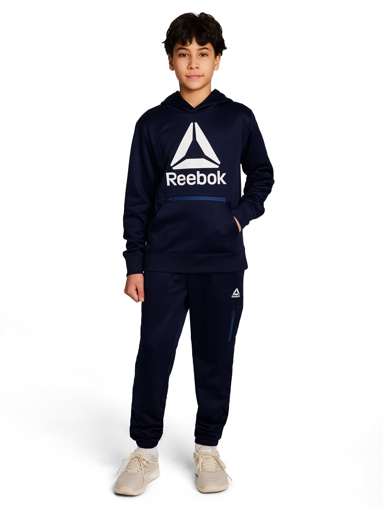 Reebok Boy's Athletic Level Up Hoodie & Jogger, 2-Piece Set, Sizes 4-18