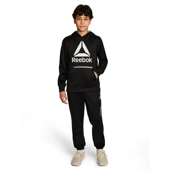Reebok Boy's Athletic Level Up Hoodie & Jogger, 2-Piece Set, Sizes 4-18