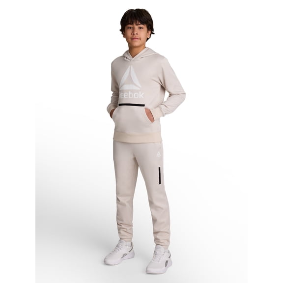 Reebok Boy's Athletic Level Up Hoodie & Jogger, 2-Piece Set, Sizes 4-18