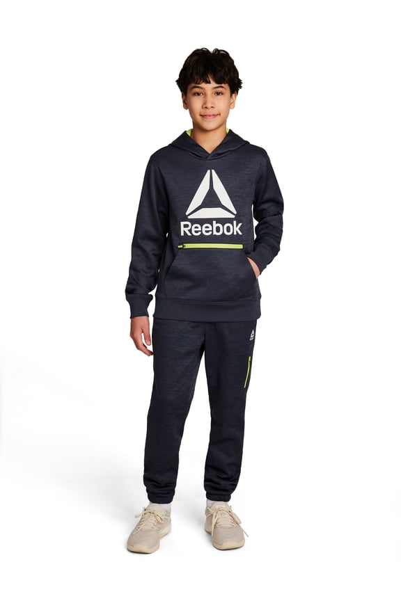 Boys Athletic Level Up Hoodie and Jogger Pants Set, 2-Piece, Sizes 4-18