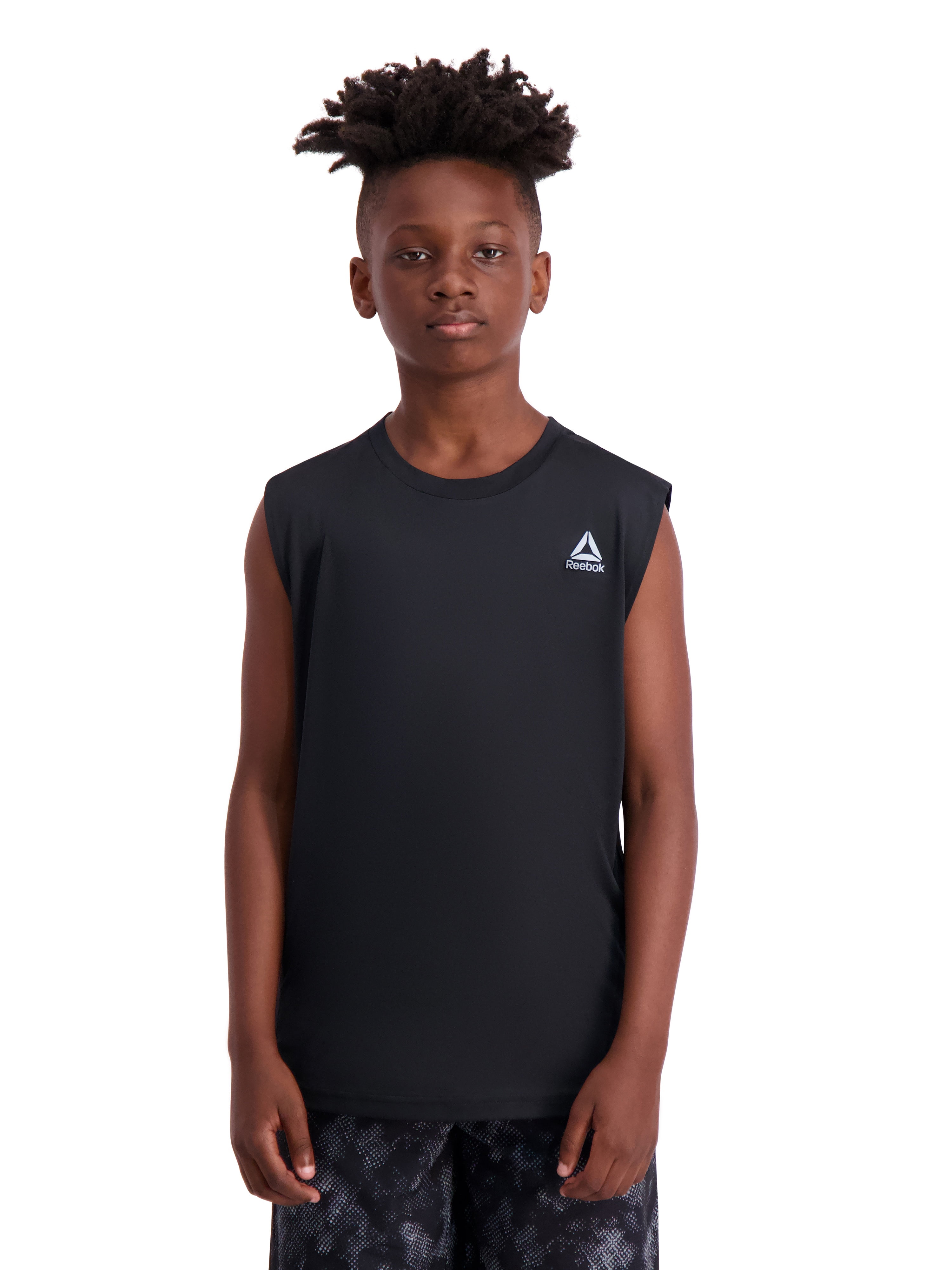 Reebok Boy’s Athletic Performance Muscle Tank Top, Sizes 4-18