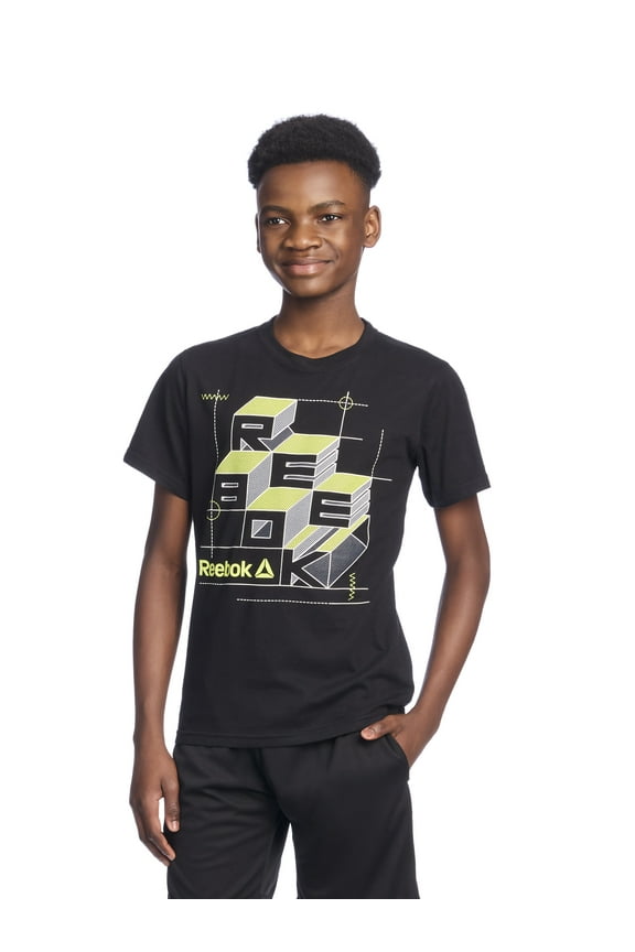 Boy's Athletic Graphic T-Shirt, Sizes 4-18