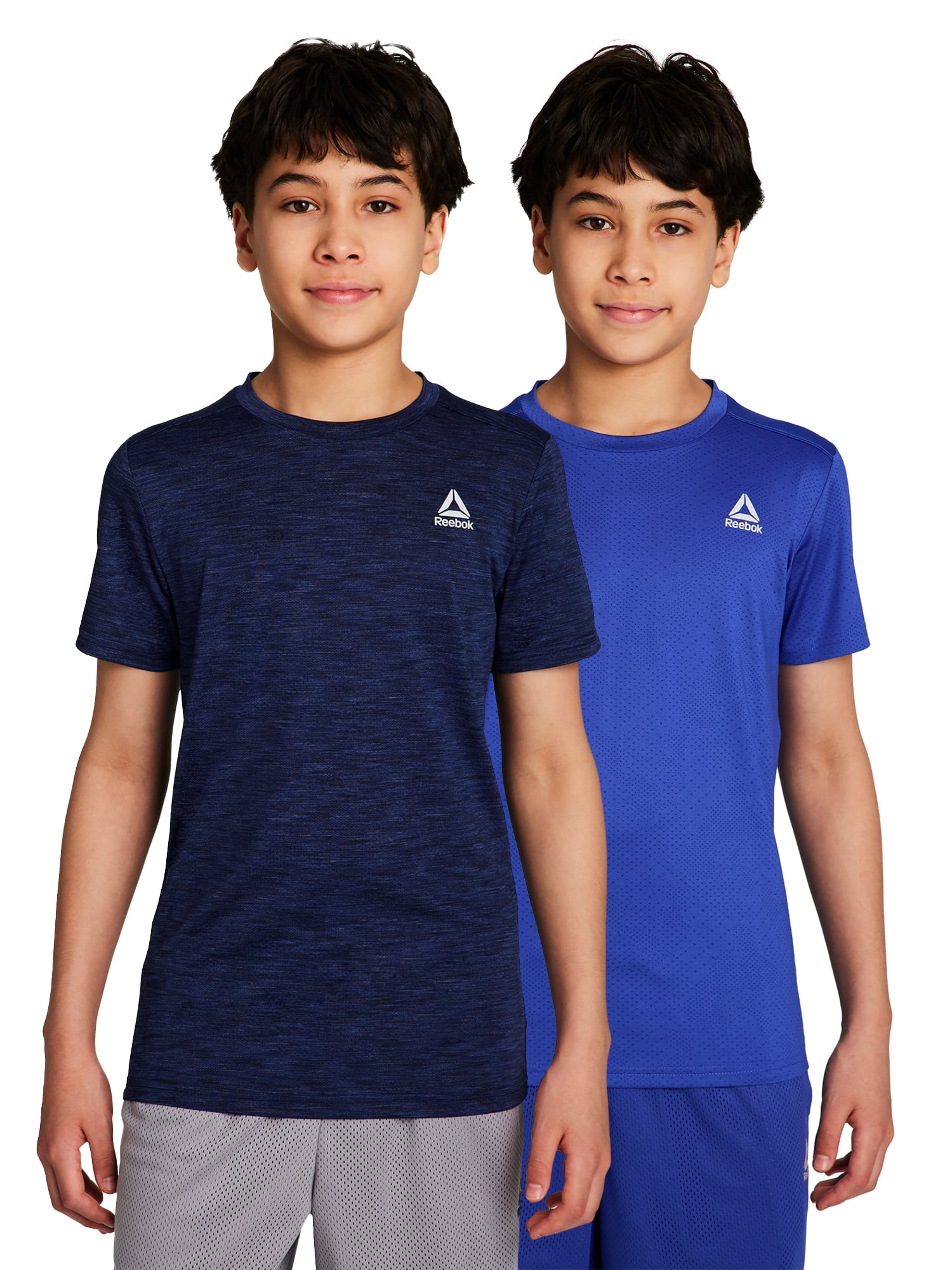 Reebok Boy's Athletic Stride 2-Pack Performance T-Shirt, Sizes 4-18