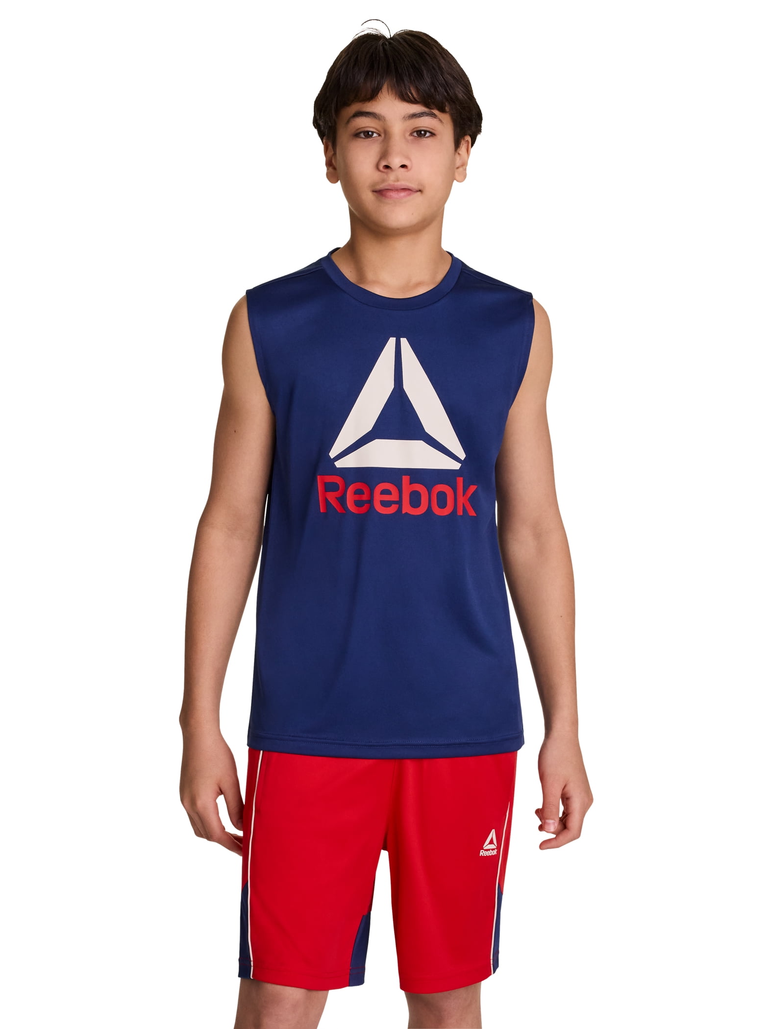 Reebok Boy's Athletic Tank Top & Short, 2-Piece Set, Sizes 4-18