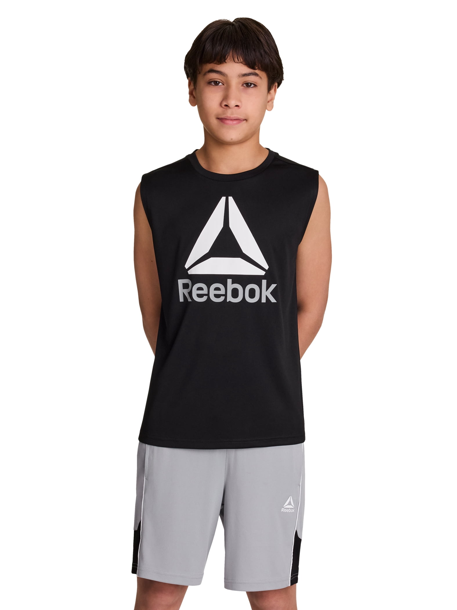 Reebok Boy's Athletic Tank Top & Short, 2-Piece Set, Sizes 4-18