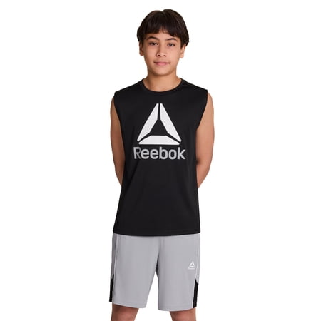 Reebok Boy's Athletic Tank Top & Short, 2-Piece Set, Sizes 4-18
