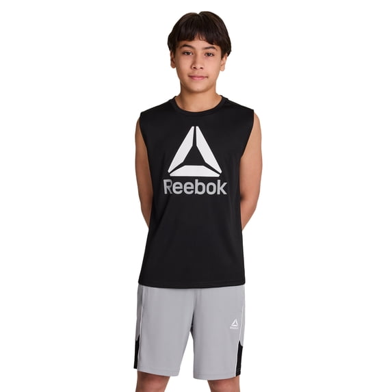 Reebok Boy's Athletic Tank Top & Short, 2-Piece Set, Sizes 4-18