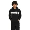 thumbnail image 1 of Reebok Boy's Colorblock Fleece Hoodie, Sizes 4-18, 1 of 8