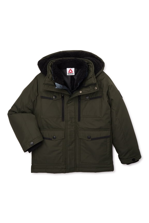 Boy’s Convertible Jacket with Removable Inner Layer, Sizes 4-18
