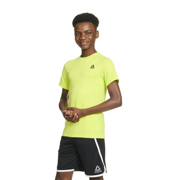 Reebok Boy's Legacy Athletic Core Short Sleeve T-Shirt, Sizes 4-18