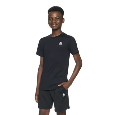 Reebok Boy's Delta Core Athletic Short Sleeve T-Shirt, Sizes 4-18