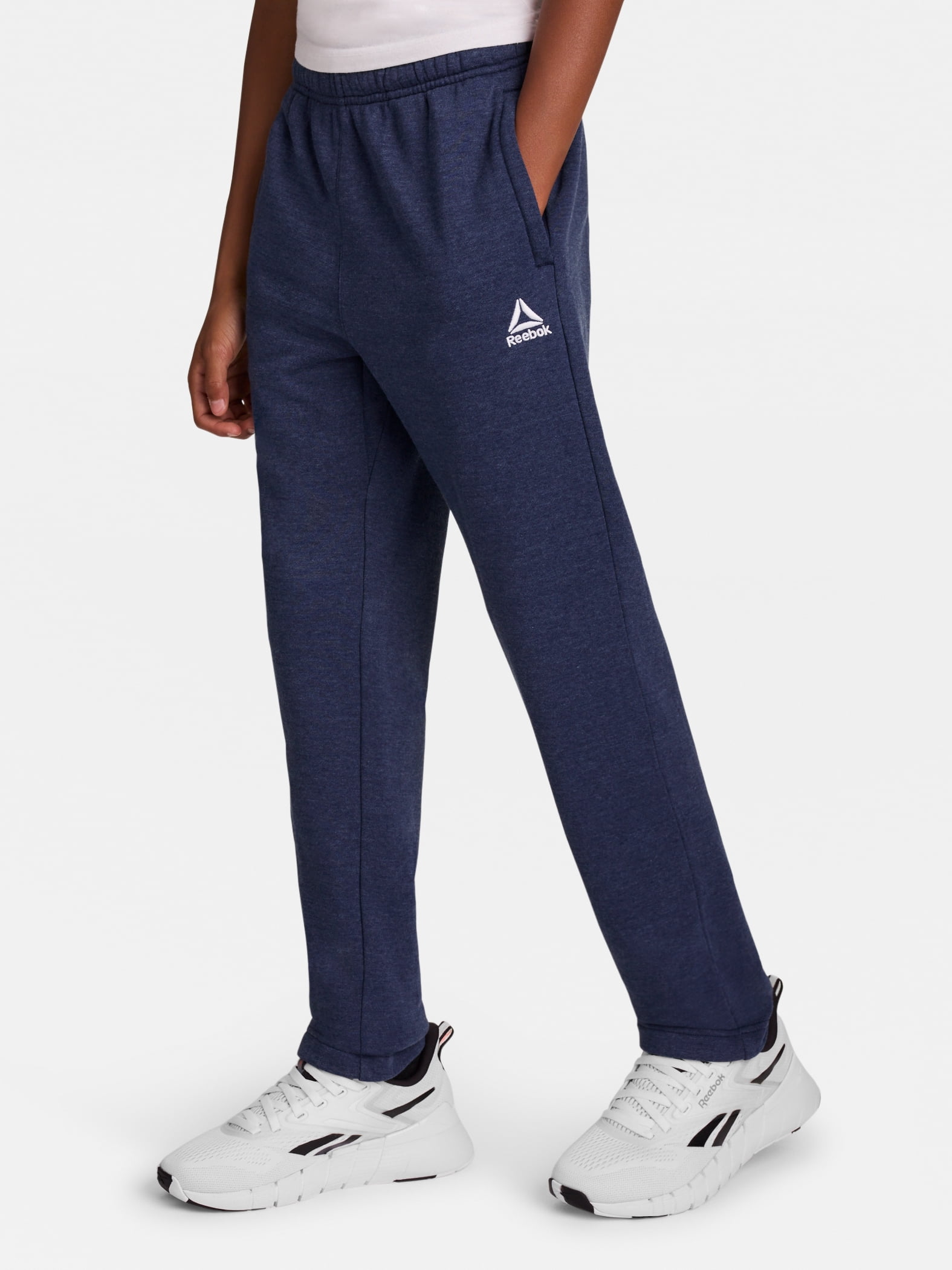 Reebok Boy's Game Day Fleece Open Leg Pant, Sizes 4-18