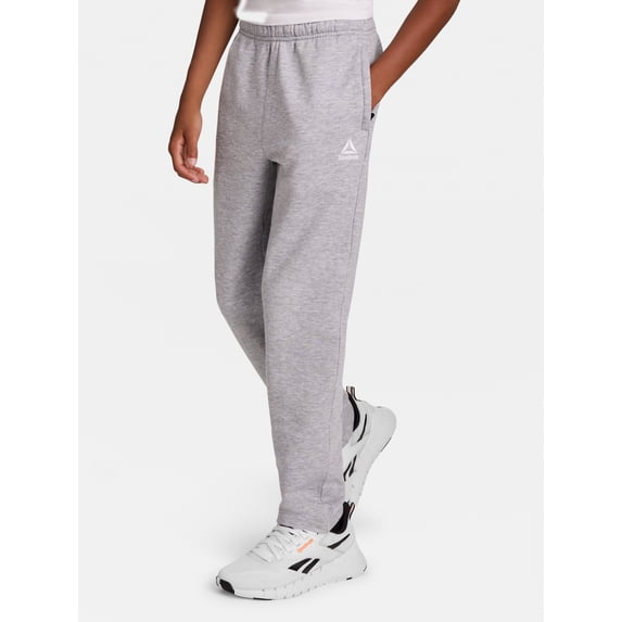 Reebok Boy's Game Day Fleece Open Leg Pant, Sizes 4-18