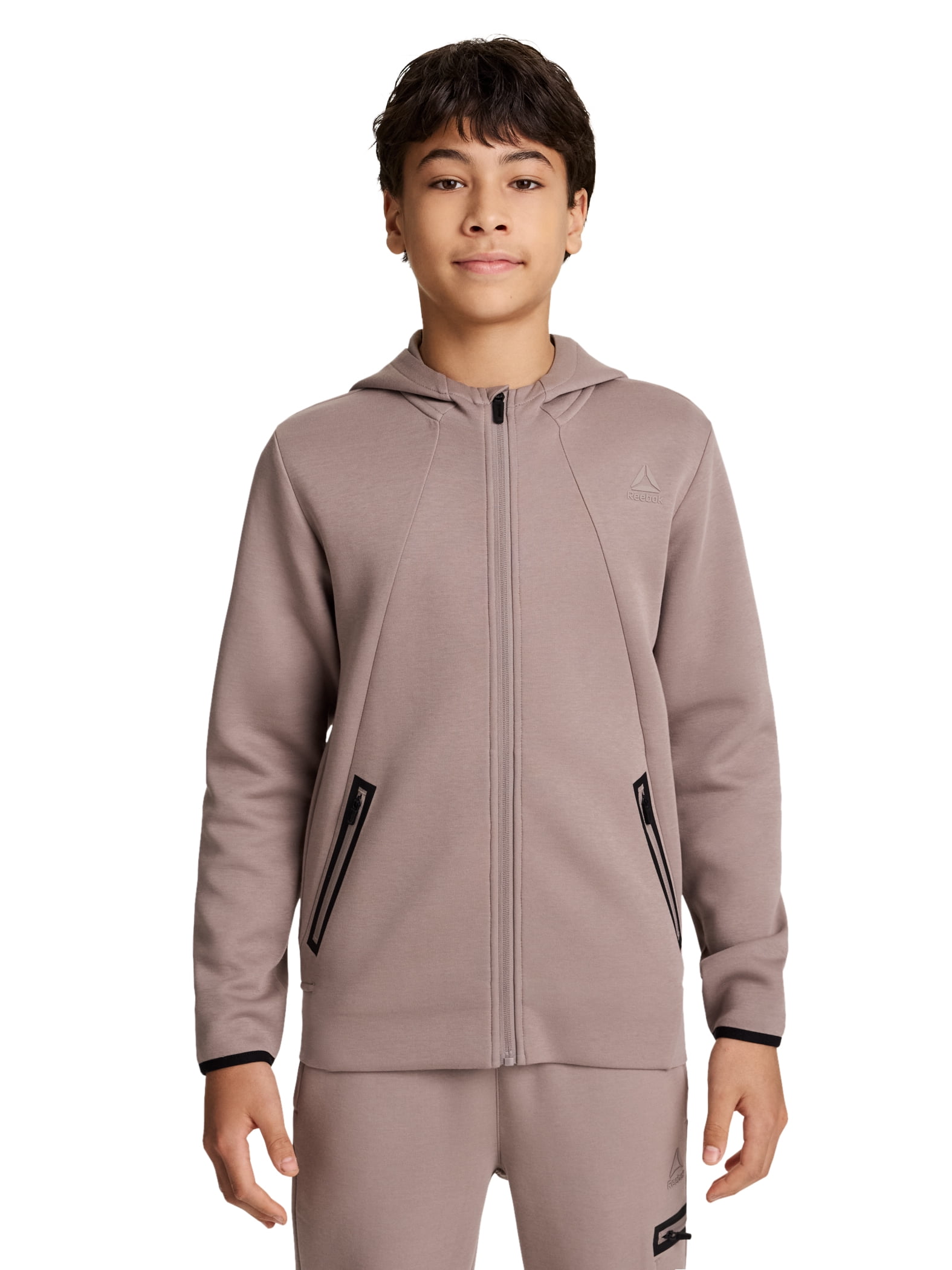 Reebok Boy's Momentum Full-Zip Hoodie, Sizes 4-18