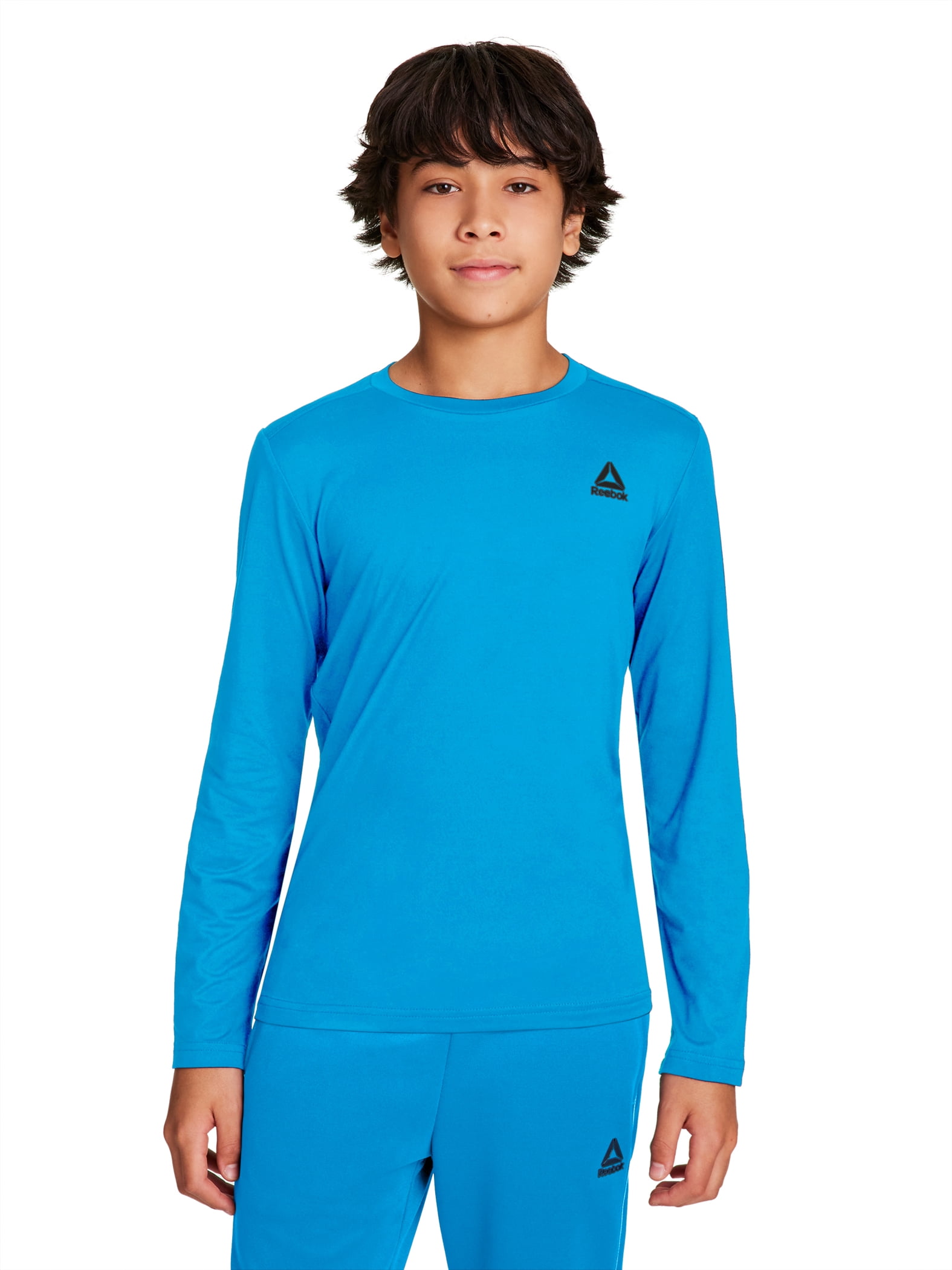 Reebok Boy's Legacy Performance Long Sleeve Core T-Shirt, Sizes 4-18