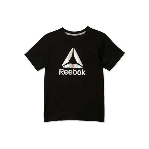 Reebok Boy's Short Sleeve Crew Neck Graphic T-Shirt